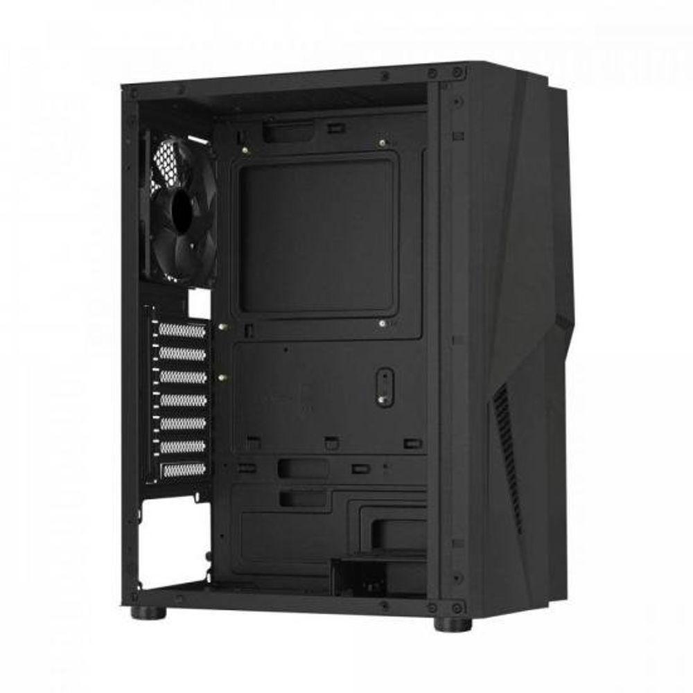 Gabinete Gamer Aerocool Mecha Preto Rgb Lateral Vidro - 4