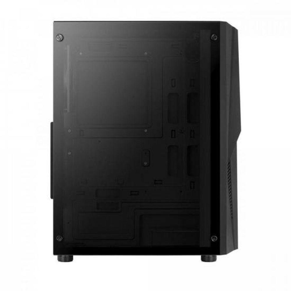 Gabinete Gamer Aerocool Mecha Preto Rgb Lateral Vidro - 6