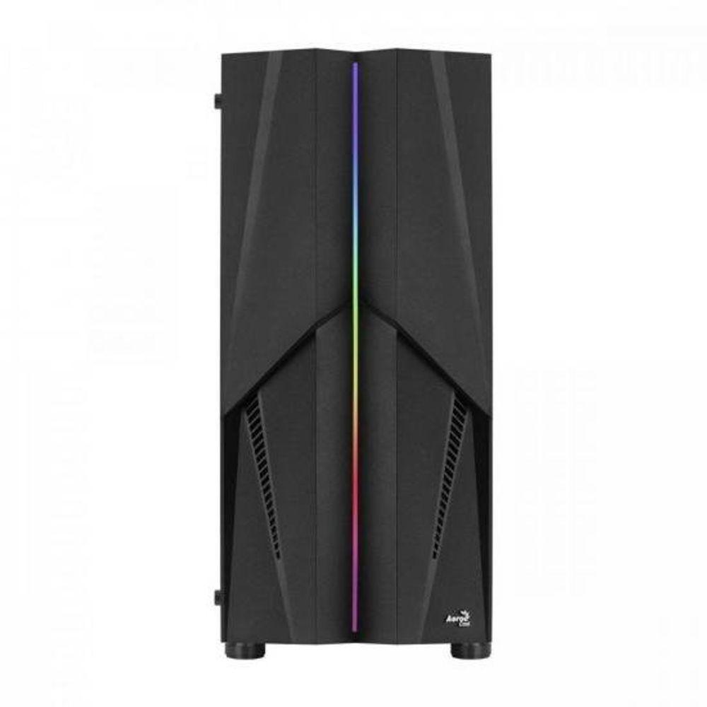 Gabinete Gamer Aerocool Mecha Preto Rgb Lateral Vidro - 7