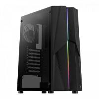 Gabinete Gamer Aerocool Mecha Preto Rgb Lateral Vidro - 10