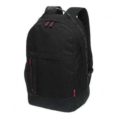 Mochila Costas Netflix Em Alta Juvenil Escolar Preto Basico