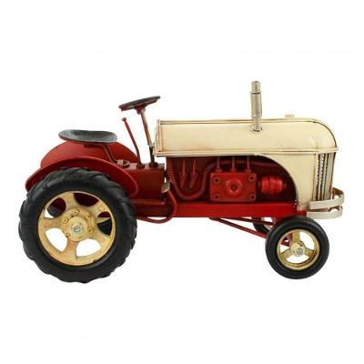 Trator Agro 16x28x16cm Estilo Retrô Vintage