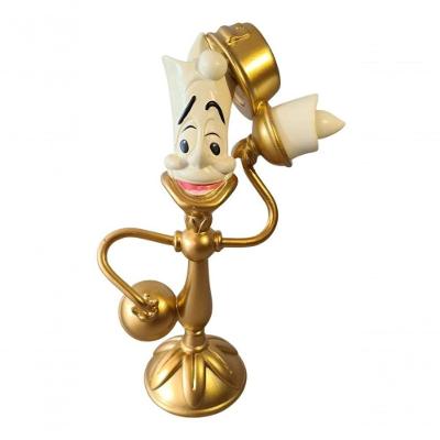 Lumiere Castiçal A Bela E A Fera Vela Resina Disney