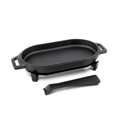 Chapa De Ferro Fundido Ooni Sizzler Com Base Em Aço Inox