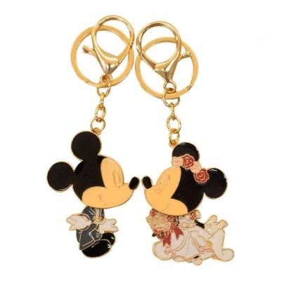2 Chaveiros Noivos Namorados Mickey Minnie 5cm Disney
