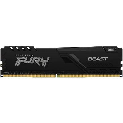 Memória Gamer Kingston Fury Beast, 16gb, Ddr4, 3200mhz, Cl16 - Kf432c16bb/16