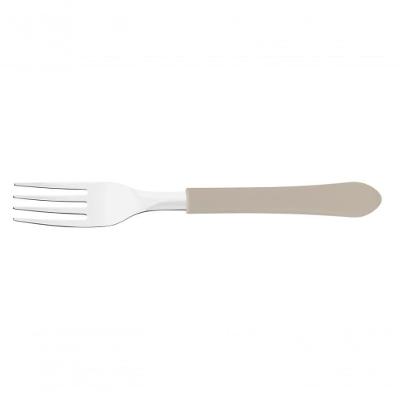 Kit 3 Garfo De Mesa Tramontina Leme Inox Cinza