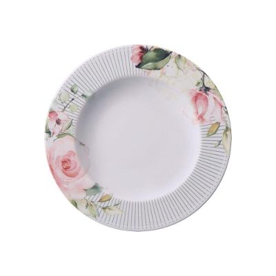 Prato Fundo Tramontina Ornatta Porcelana Decorada 23cm Tramontina