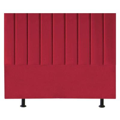 Cabeceira De Cama King Size Box 195 Cm Karla Suede Cor:vermelho