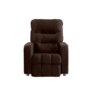 Poltrona Do Papai Maldivas Suede Shop Das Cabeceiras Marrom Chocolate