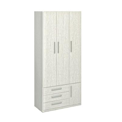 Guarda-roupa De 3 Portas 1249 Carvalho Claro