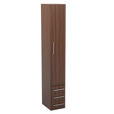 Guarda-roupa De 1 Porta Com 3 Gavetas 1232 Direito San Remo