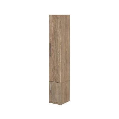 Guarda-roupa De 1 Porta Com Sapateira 1233 Direito Castanho