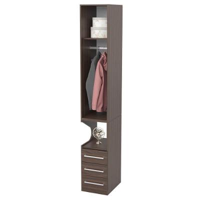 Guarda-roupa De 1 Porta Com Mesa De Cabeceira 1416 Direito San Remo