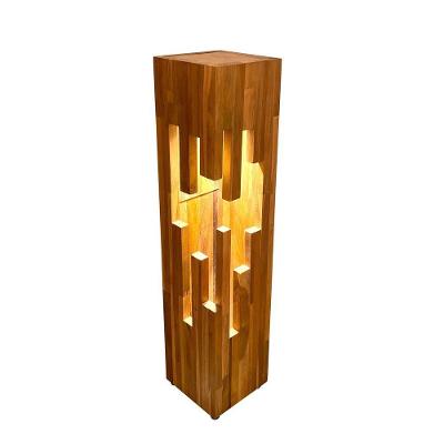 Abajur / Luminária De Chão O'thentique Modelo Stalactite Quadrado