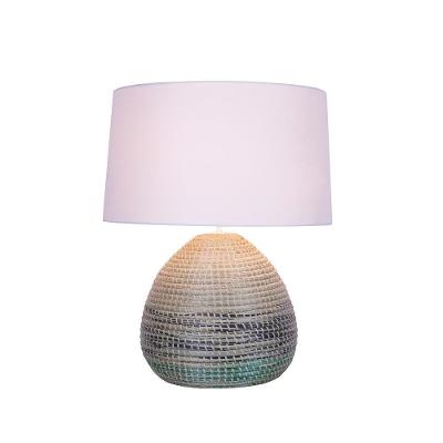 Abajur / Luminária De Mesa O'thentique Modelo Seagrass Colorido