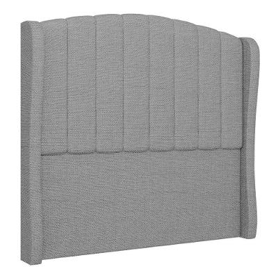 Cabeceira Casal Queen Cama Box 160cm Glenda I02 Linho Cinza Mpozenato