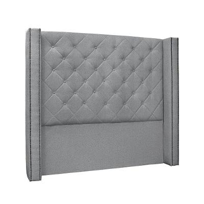 Cabeceira Cama Box Casal 140 Cm Vicenza Linho Cinza S04 - D'rossi