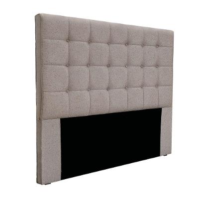 Cabeceira Cama Box Casal 140 Cm Verona Linho Areia S04 - D'rossi