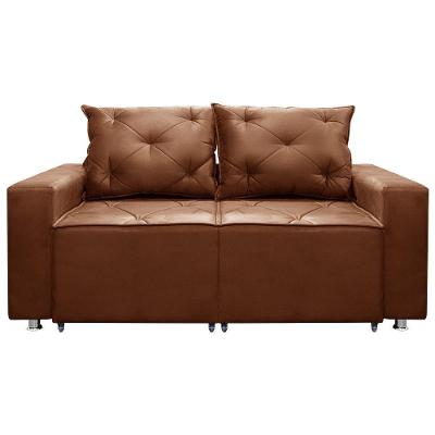 Sofá Retrátil E Reclinável 2 Lugares Bariloche 1.50cm Veludo Terracota