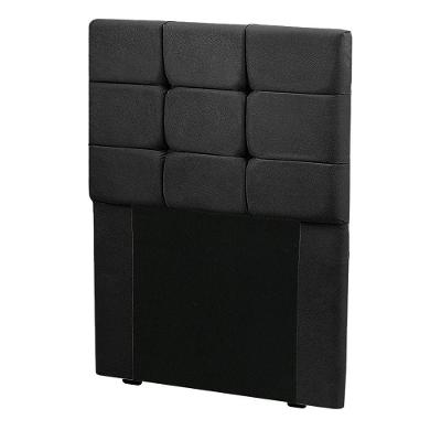 Cabeceira Cama Box Solteiro 0.90 Julia Shop Das Cabeceiras Preto