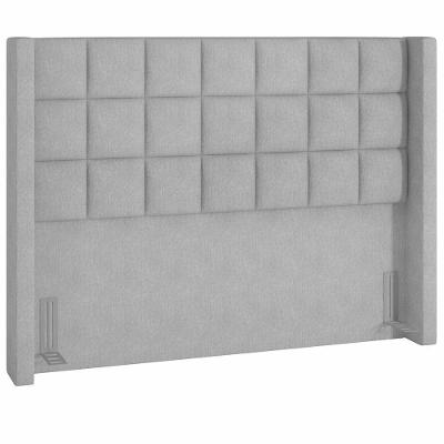 Cabeceira Cama Box Queen 160 Cm P05 Paris Linho Cinza