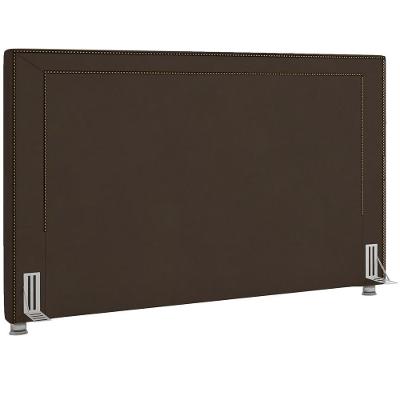 Cabeceira Cama Box Casal 140 Cm P05 Berlim Veludo Marrom