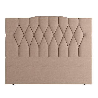 Cabeceira Para Cama Box Solteiro 90 Cm Amanda Linho Bege I02 - D'rossi