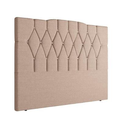 Cabeceira Para Cama Box Casal 140 Cm Amanda Linho Bege I02 - D'rossi