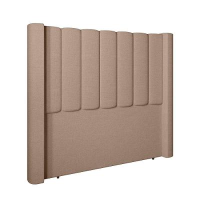 Cabeceira Para Cama Box Solteiro 90 Cm Rania Linho Bege I02 - D'rossi