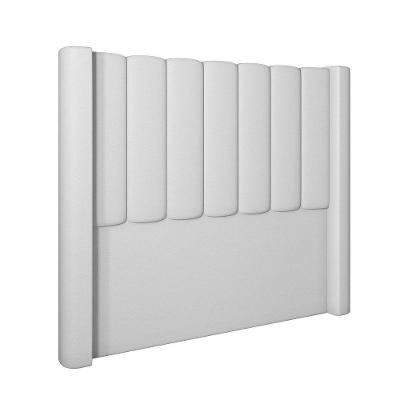 Cabeceira Para Cama Box Solteiro 90 Cm Rania Corino Branco I02 - D'rossi