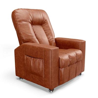 Poltrona Do Papai Reclinável Para Cinema Sora Pu Camel Fh1 - D'rossi