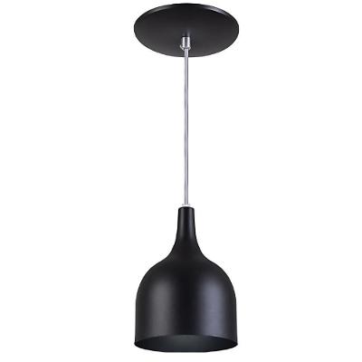 Pendente Gota Lustre Luminária Para Balcão Em Alumínio Preto