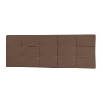 Cabeceira Painel Casal 1,40m Roma Corano Marrom - Pallazio