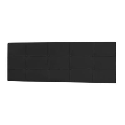 Cabeceira Painel Queen 1,60m Roma Corano Preto - Pallazio