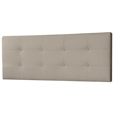 Cabeceira Painel Casal 1,40m Berlim Suede Bege