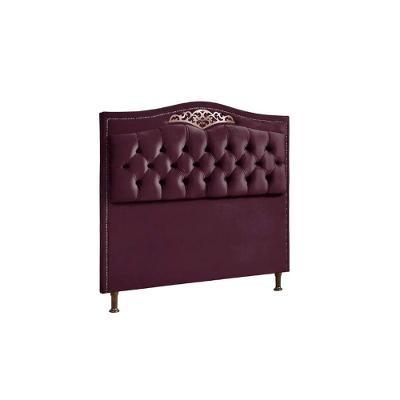 Cabeceira Holanda 140cmcasal Veludo Shop Das Cabeceiras Roxo