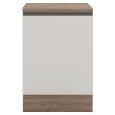 Balcão De Cozinha 58cm Etna Carvalho Oak Off White - Poliman