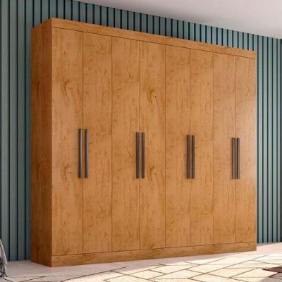 Guarda Roupa Casal Ambiente Prime 1684 Freijó - Araplac