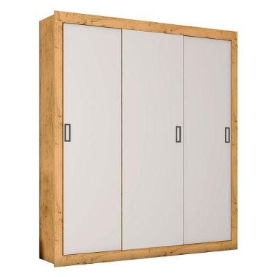 Guarda Roupa Casal Cor2303044 Freijó Baunilha Flex - Araplac