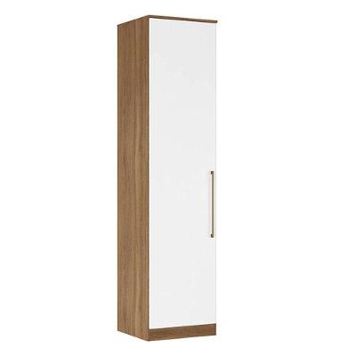 Armário 1 Porta Irlanda 71130k Amêndola Branco - Demartêz