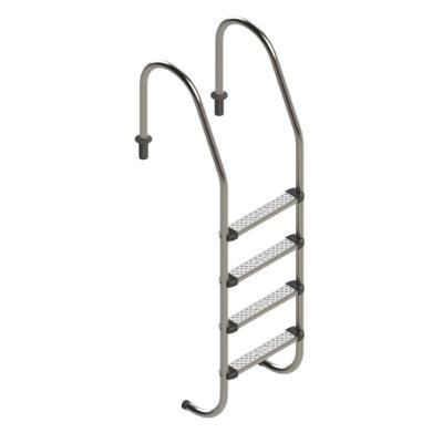 Escada Para Piscina Com 4 Degraus Em Aço Inox