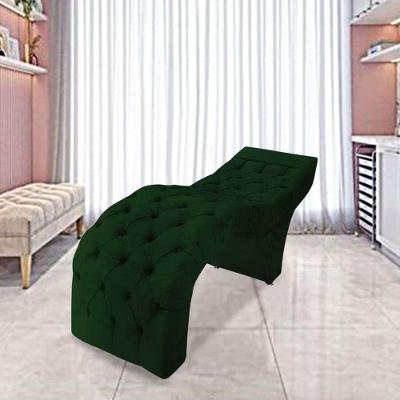 Maca Estofada Estética Cílios Salão Spa Suede Vivian Verde