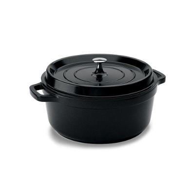 Cacarola Redonda 21,3x9cm 2,4l Pa9000-20pr Hercules Na Cor Preta