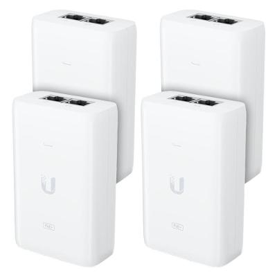 4 Fontes Injetores Poe+ Ubiquiti 48v 30w Unifi | Adaptadores Para Alimentação
