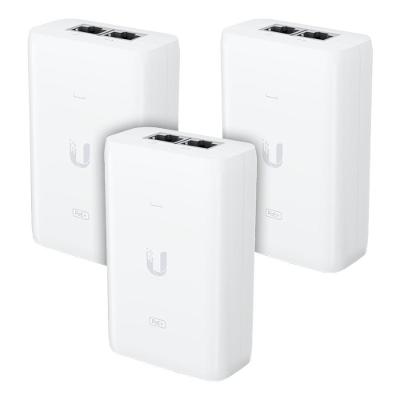 3 Fontes Injetores Poe+ Ubiquiti 48v 30w Unifi | Adaptadores Para Alimentação