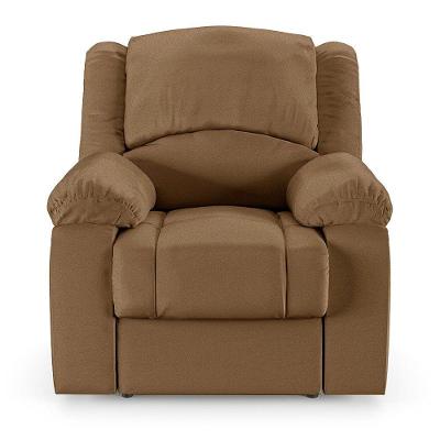 Poltrona Do Papai Reclinável Pietra Power Elétrica Fh9 Pu Caramelo - Mpozenato