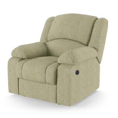 Poltrona Do Papai Reclinável Pietra Power Touch Massagem Fh9 Linho Bege - Mpozenato