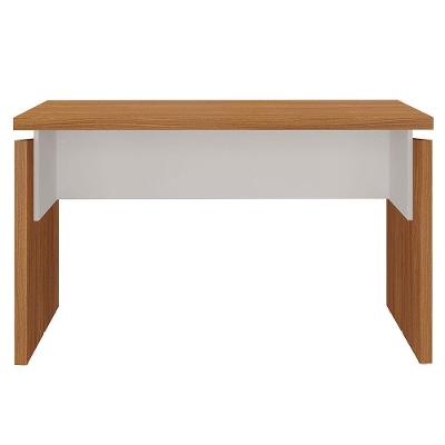 Mesa Para Escritório Home Office 145cm Corp A06 Freijó/branco - Mpozenato