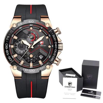 Relógio Militar Masculino Cheetah Ch1606rgb à Prova D' água